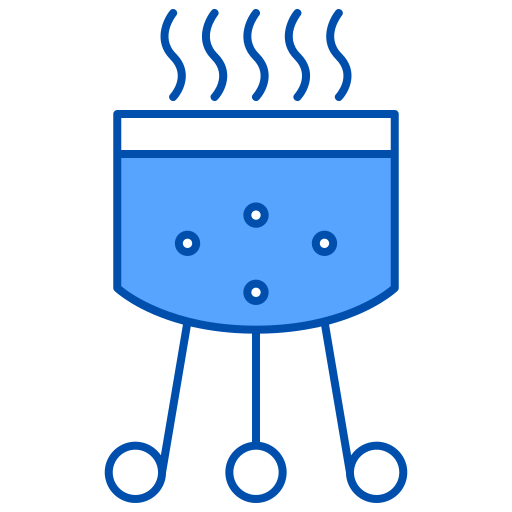 Barbecue Generic Blue icon