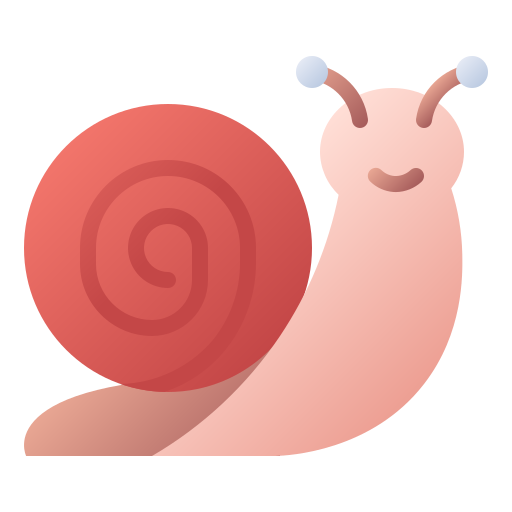 달팽이 Generic Flat Gradient icon