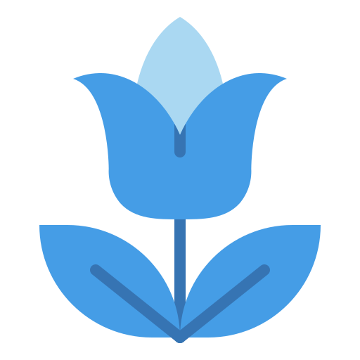 チューリップ Generic Blue icon