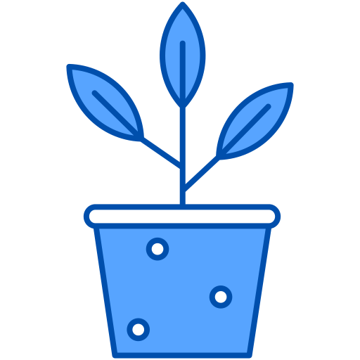 plantar Generic Blue Ícone