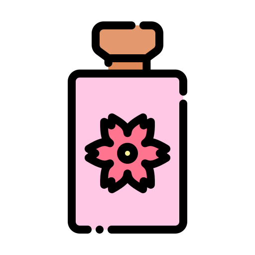 flacon de parfum Generic Outline Color Icône