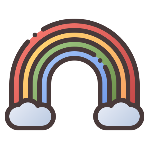 Rainbow Generic Lineal Color Gradient icon