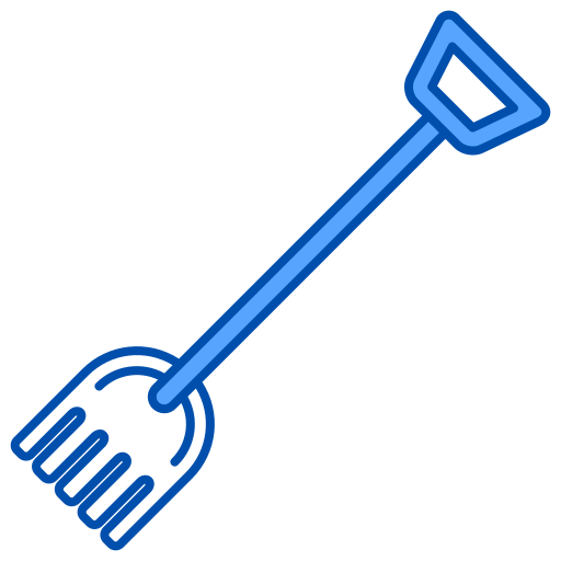 Fork Generic Blue icon