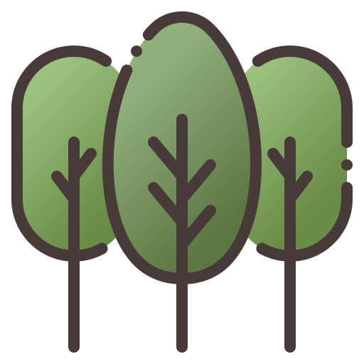 Forest Generic Lineal Color Gradient icon