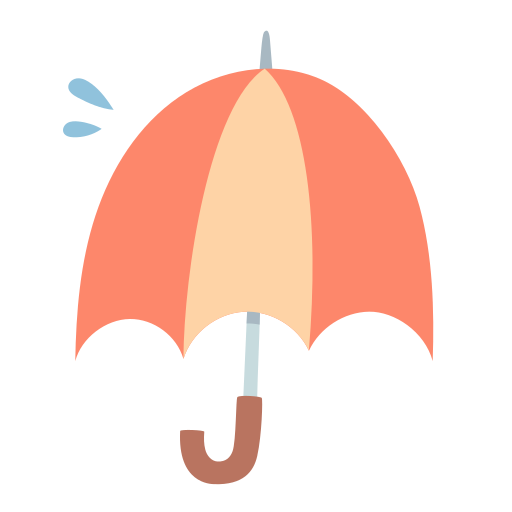 parapluie Generic Flat Icône