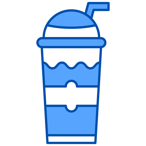 koude drank Generic Blue icoon