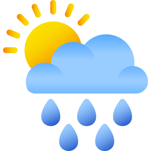 lluvia Generic Flat Gradient icono