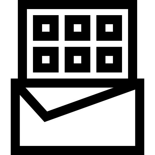 gofre Basic Straight Lineal icono