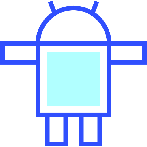 androide Inipagistudio Lineal Color icono