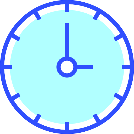 zegar ścienny Inipagistudio Lineal Color ikona