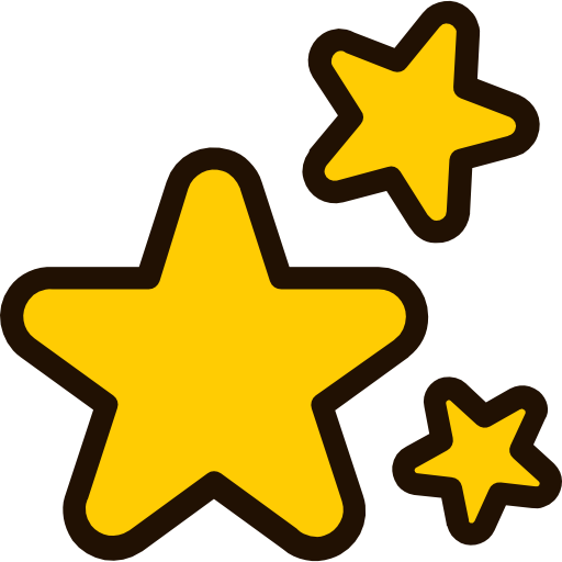 Stars Good Ware Lineal Color icon