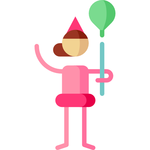 geburtstag Puppet Characters Flat icon