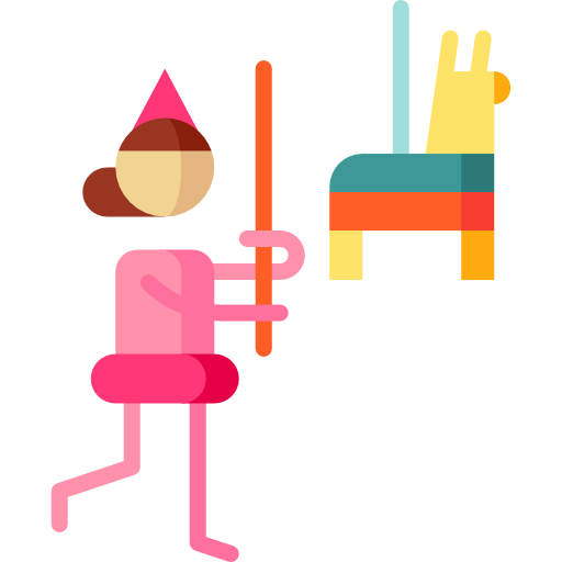 Piñata Puppet Characters Flat icon