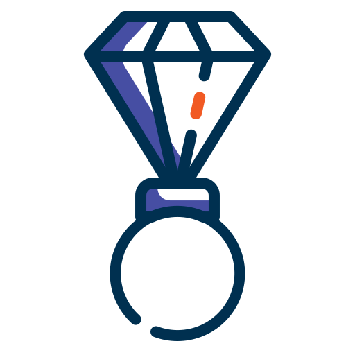 diamant Generic Outline Color icon