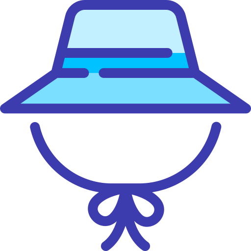 cappello di paglia Generic Blue icona