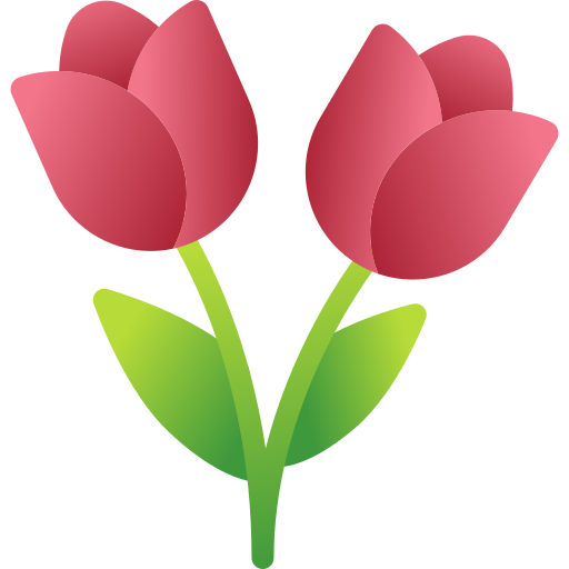 Тюльпаны Generic Flat Gradient иконка