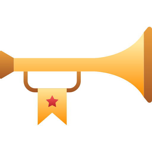 vuvuzela Generic Flat Gradient icona