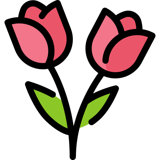 tulipany Generic Outline Color ikona