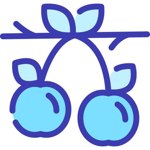 cerejas Generic Blue Ícone