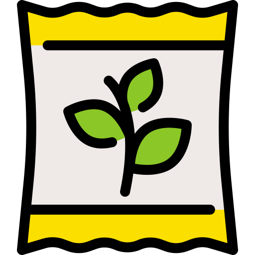 torba na nasiona Generic Outline Color ikona