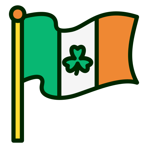 irlanda Generic Outline Color icono