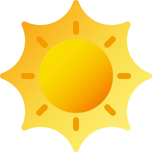 太陽 Generic Flat Gradient icon