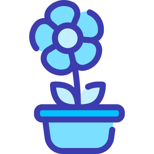 植木鉢 Generic Blue icon