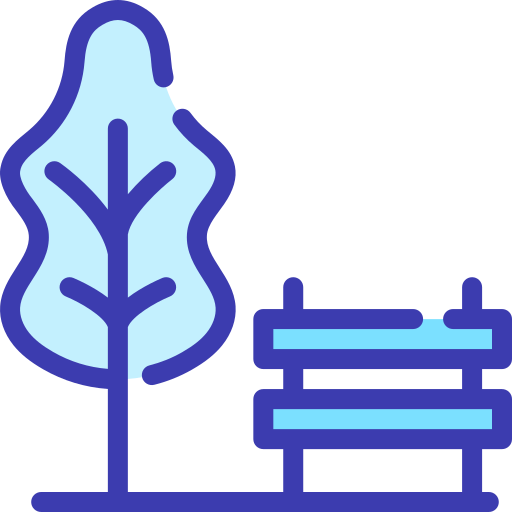 공원 Generic Blue icon