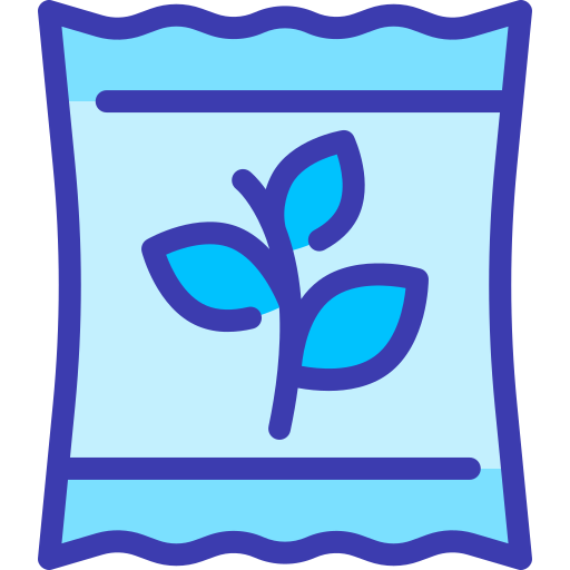 Seed bag Generic Blue icon