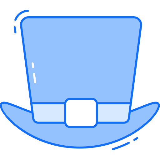 sombrero de copa Generic Blue icono