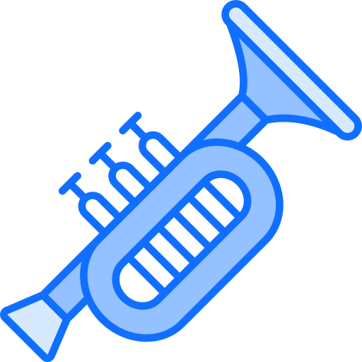 Trumpet Generic Blue icon