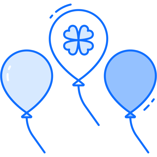 luftballons Generic Blue icon