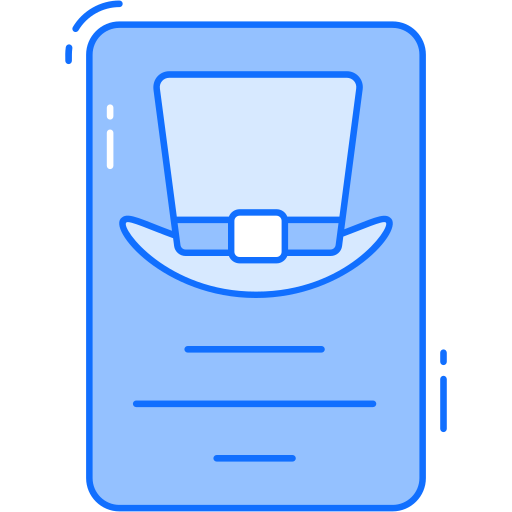 Poster Generic Blue icon