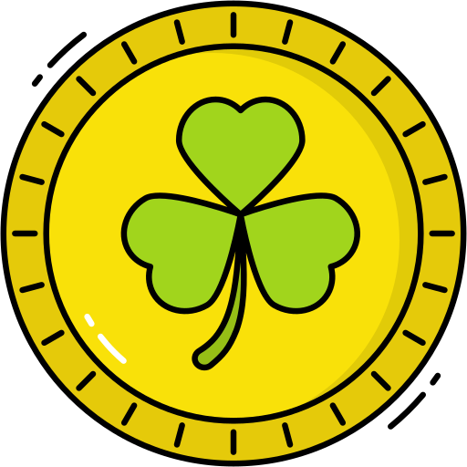 moneda Generic Thin Outline Color icono