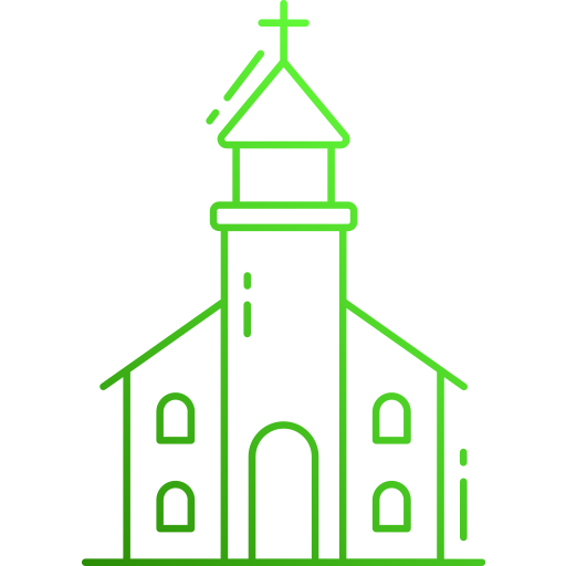 kościół Generic Gradient ikona