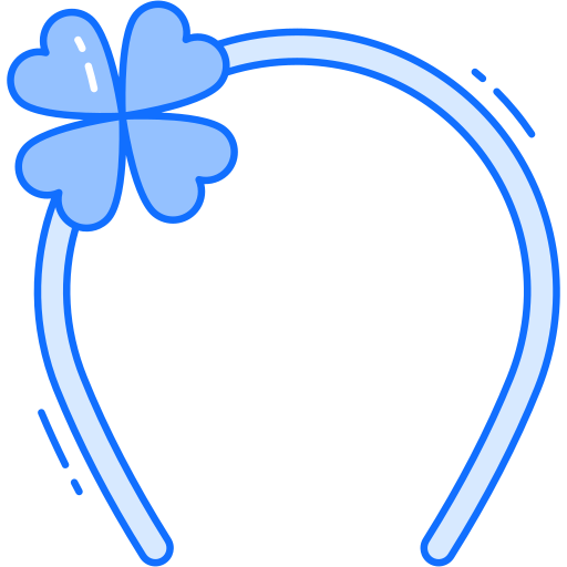 Headband Generic Blue icon
