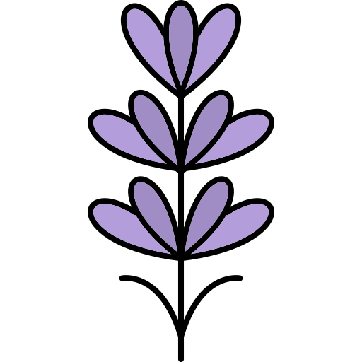 라벤더 Generic Thin Outline Color icon