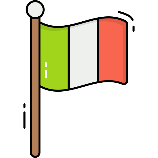 アイルランド Generic Thin Outline Color icon