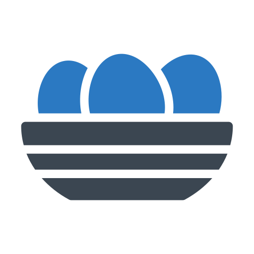 달걀 Generic Blue icon