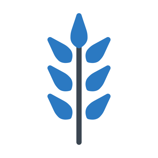 밀 곡물 Generic Blue icon