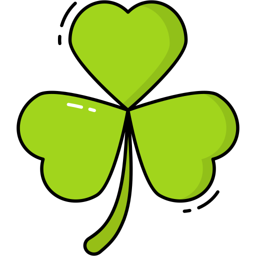 Shamrock Generic Thin Outline Color icon