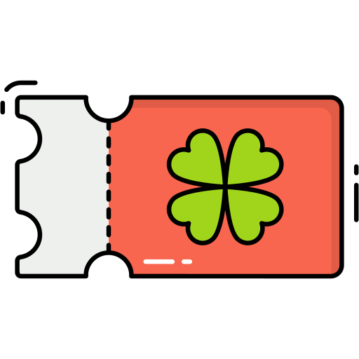 티켓 Generic Thin Outline Color icon