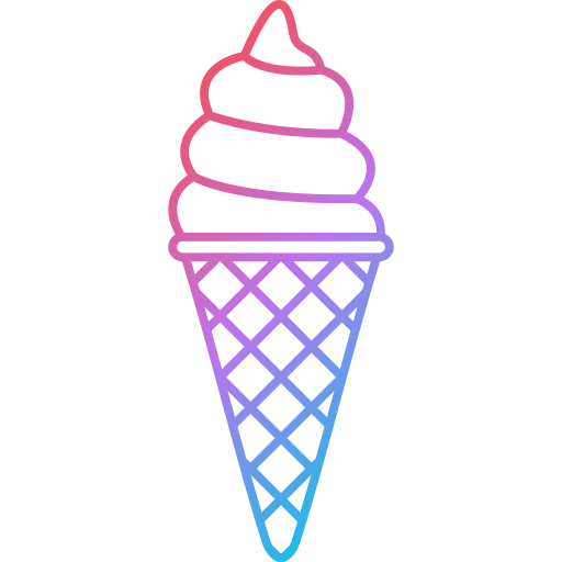 アイスクリーム Generic Gradient icon