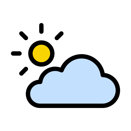 tempo atmosferico Vector Stall Lineal Color icona