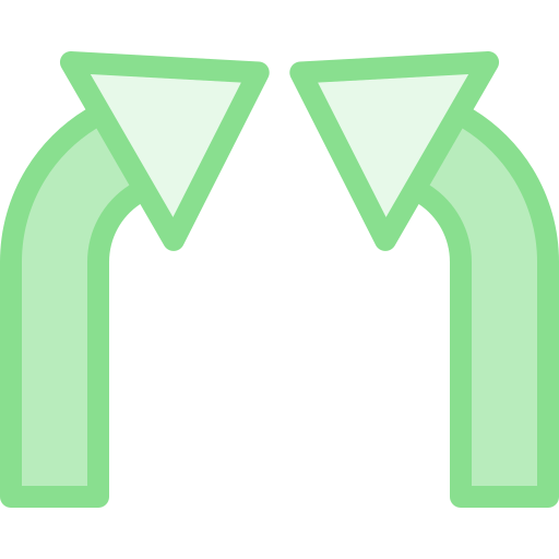 setas; flechas Detailed color Lineal color Ícone