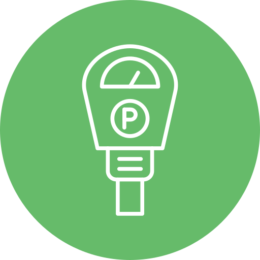 Parking meter Generic Circular icon