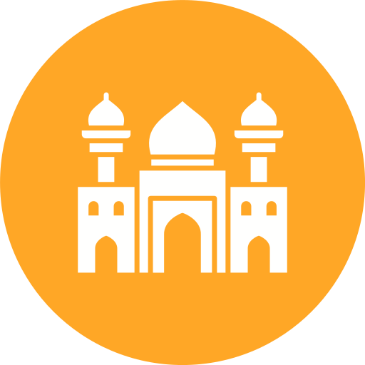 mosquée Generic Circular Icône