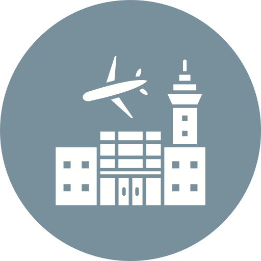 공항 Generic Circular icon