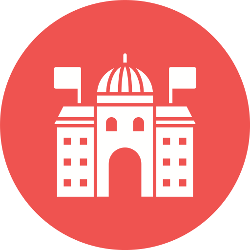 정부 건물 Generic Circular icon