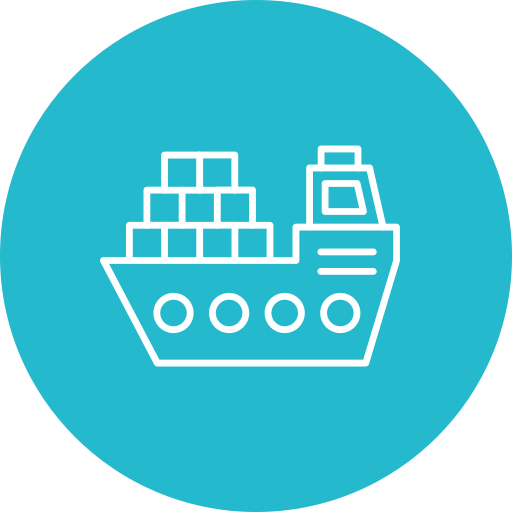 Cargo ship Generic Circular icon